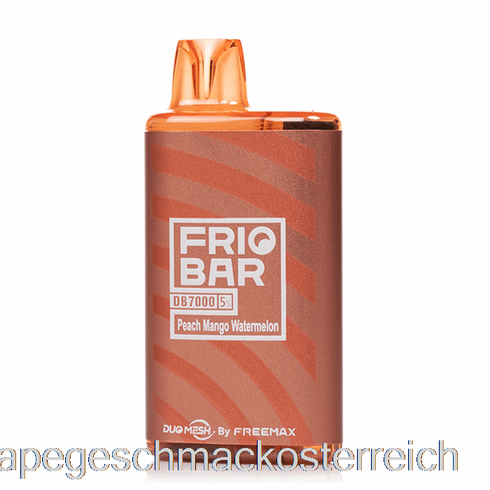 Freemax Friobar DB7000 Einweg-Vape-Geschmack Pfirsich-Mango-Wassermelone